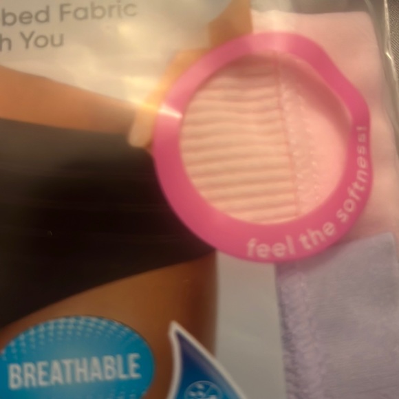 Hanes Ultimate Hipster 4-Pack Comfort Flex Microfiber Panties 6/M - Picture 3 of 5